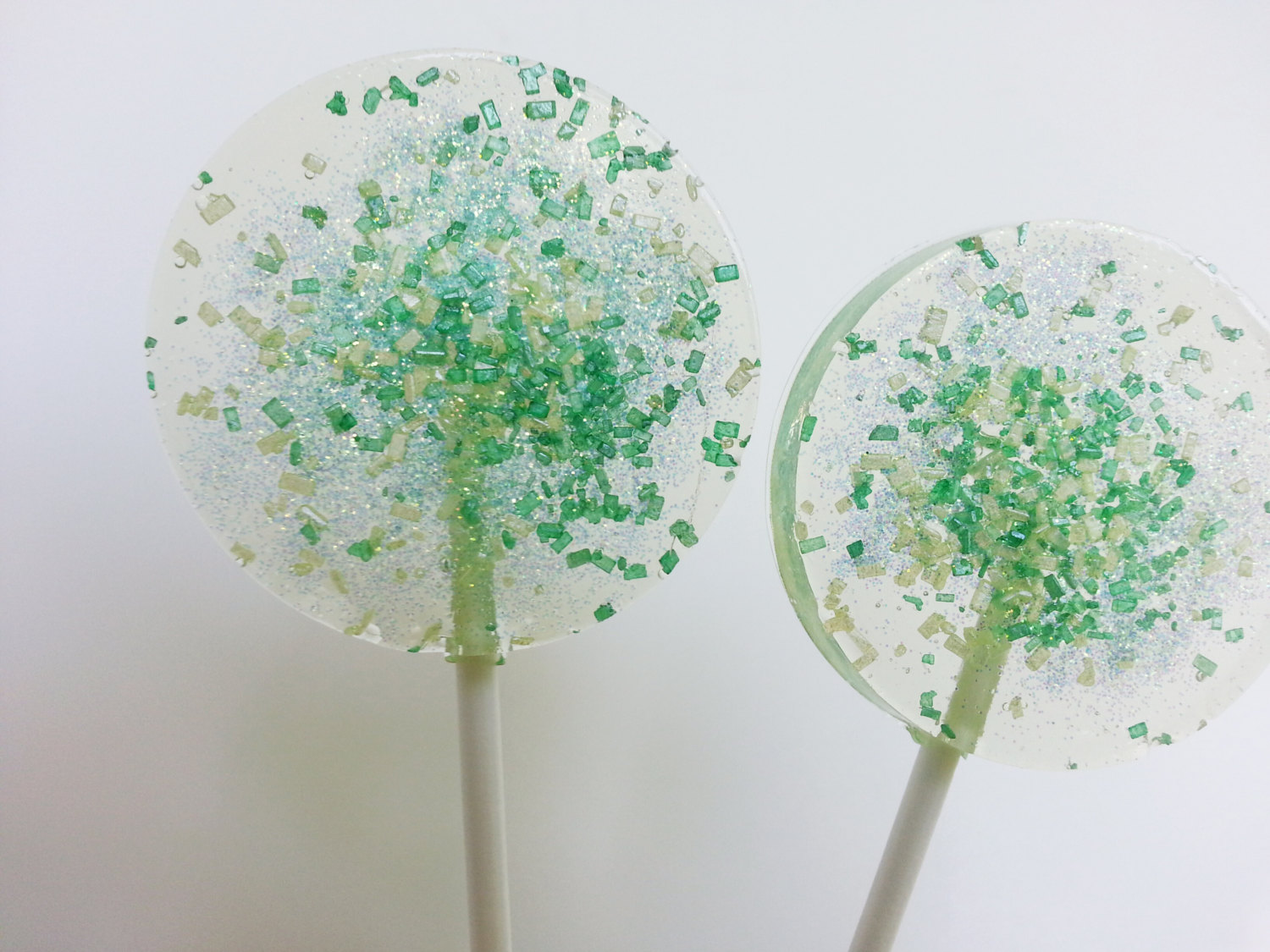 Green Wedding Favors Hard Candy Lollipops Green Candy Baby Shower